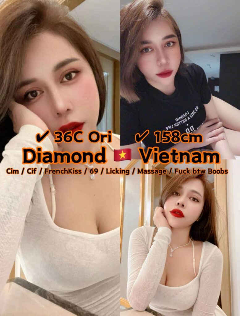 Vietnam B2B escort massage girl Diamond with seductive charm