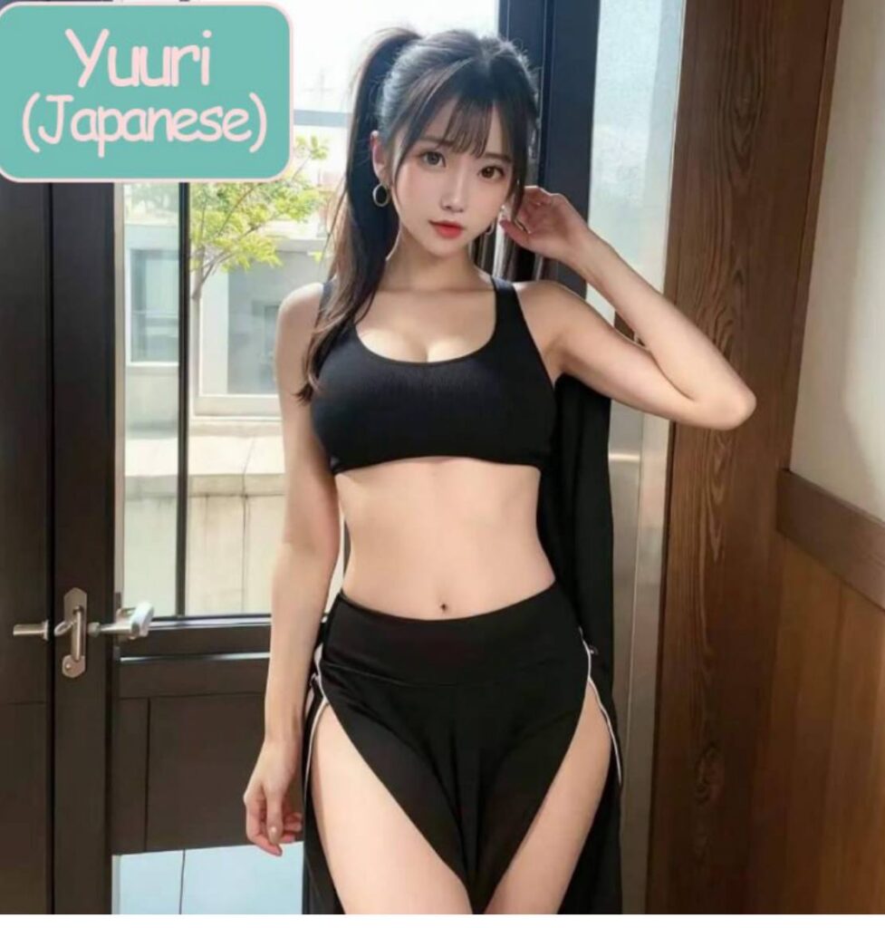 Japanese B2B escort massage girl Yuuri with sweet smile and perfect body